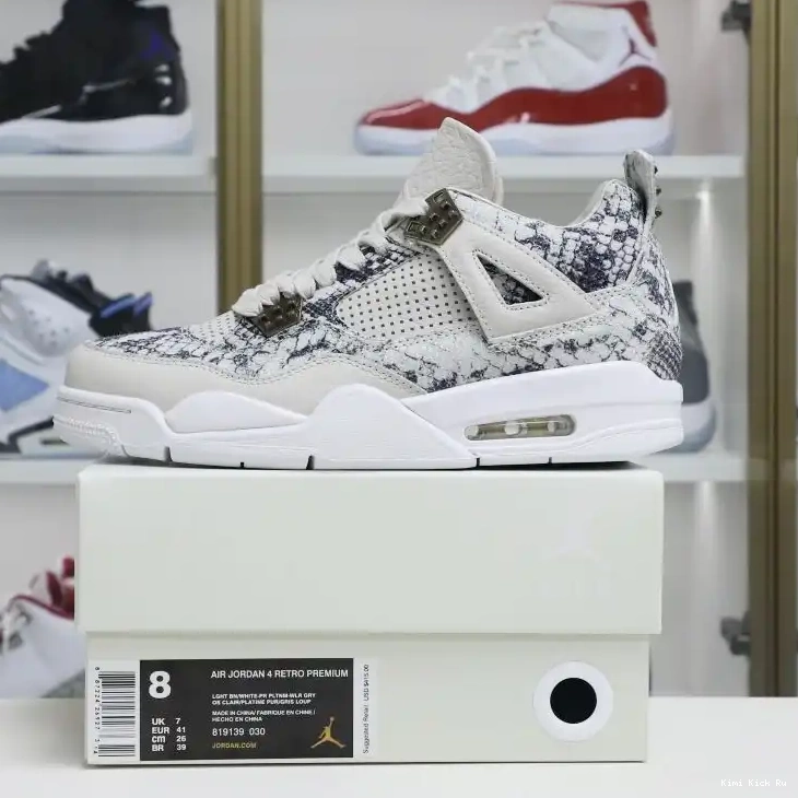 4 Air Kimikick snakeskin retro Jordan Jordan 0512